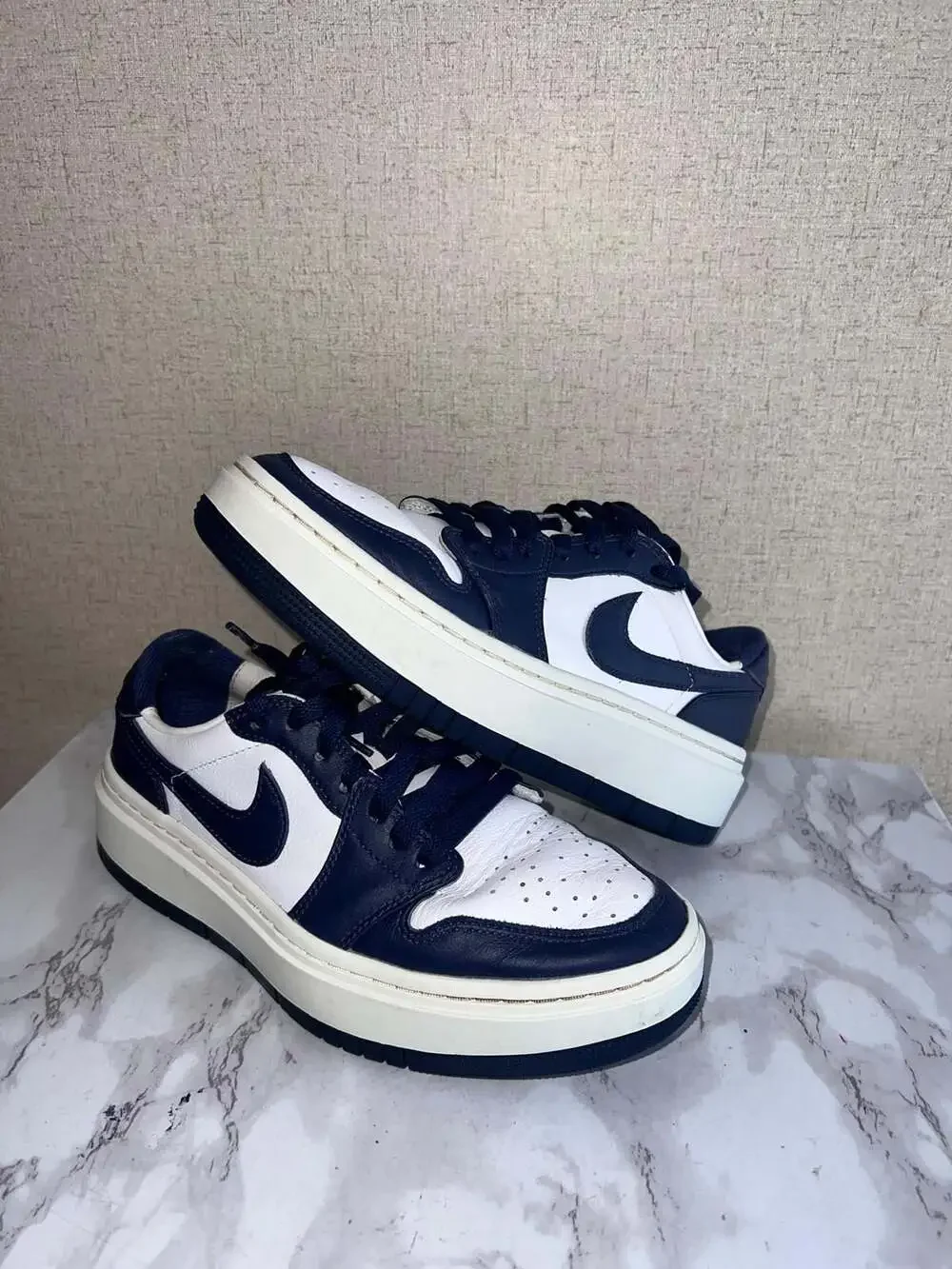 Nike Air Jordan 1 Elevate Low Midnight Navy Sneakers Women's DH7004-141